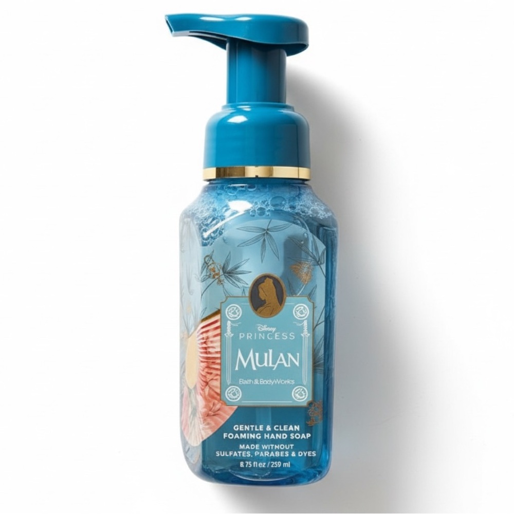 Disney Princess Mulan Bath & Body Works Foaming Hand Soap NEW